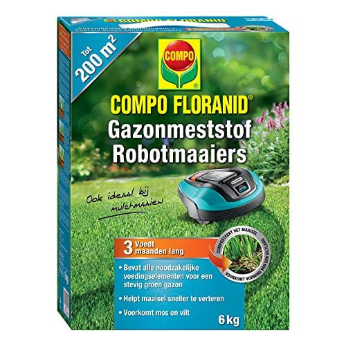 COMPO Floranid Gazonmeststof voor Robotmaaiers, 6 kg