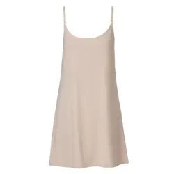 Trofe Slip Dress Beige Polyamid XXXL Damen