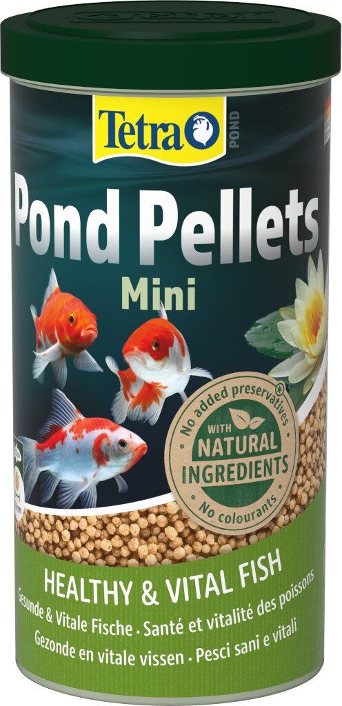 Tetra Pond Pellets Mini 1 L Mangime Galleggiante per Pesci da Laghetto