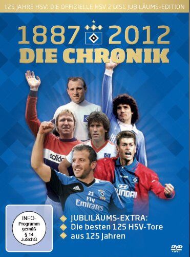 Various - Die Chronik - 125 Jahre HSV [2 DVDs] - Preis vom 04.10.2026 03:51:26 h