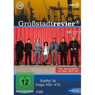 Großstadtrevier 30 - Folge 455 bis 470 (Staffel 34) [5 DVDs], DVD