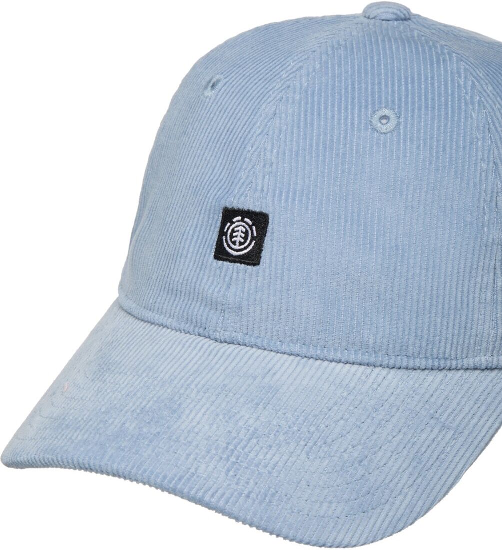 Fitted Cap ELEMENT "Icon Dad Corduroy", Herren, blau (skyway), Obermaterial: 100% Baumwolle., Caps Fitted Cap