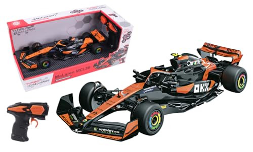 Turbo Challenge McLaren F1 MCL38 RC Prestige Afstandsbedieningsauto - Zwart - 1/20