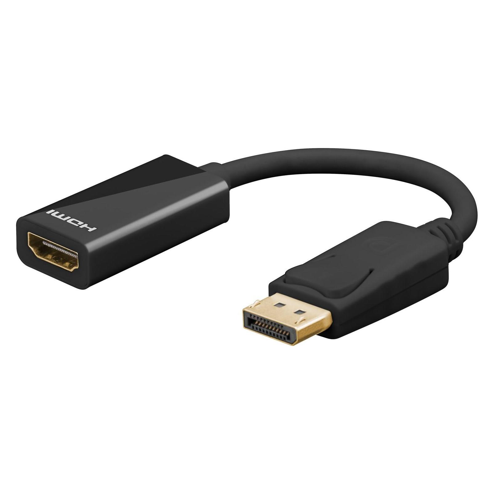 Goobay DisplayPort auf HDMI-Adapterkabel, vergoldet (DisplayPort, HDMI) (75269)