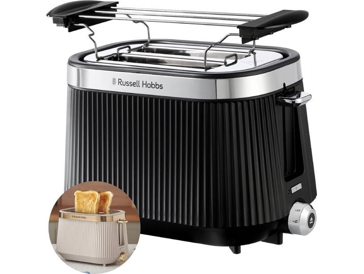 Russell Hobbs Brontë Broodrooster - Zwart - 26760-56