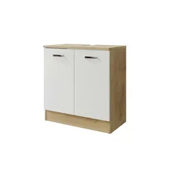 Waschbeckenunterschrank   ¦ weiß ¦ Maße (cm): B: 60,2 H: 62,4