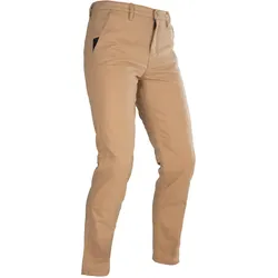 Oxford, Motorradhose, Hose Jeans Chino Beige Regular Gr. 30 (Herren, Normalgrösse, 30)