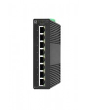 LevelOne Switch 8x GE 8xPoE Outputs schwarz (IGS-2108P)
