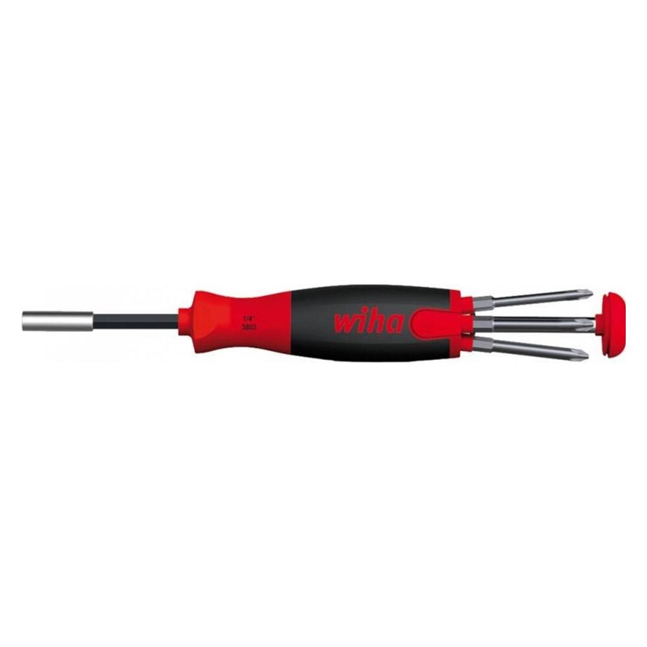Wiha Magazin-Bithalter 1/4" LiftUp 70 (Phillipps-Kreuzschlitz (PH), Pozidriv-Kreuzschlitz (PZ), Schlitz, TX) (3803/01-021)