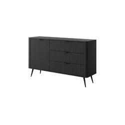 Sideboard   ¦ schwarz ¦ Maße (cm): B: 138 H: 81