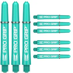 Target Pro Grip Shafts (9er Pack) - Aqua