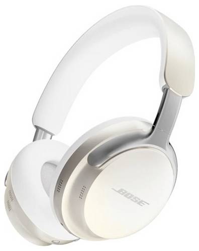Bose QuietComfort Ultra Over Ear Kopfhörer Kabellos, kabelgebunden, Bluetooth Stereo Beige, Weiß Noise Cancelling