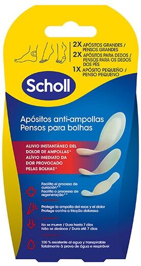 Scholl Apósitos Anti-Ampollas Surtido