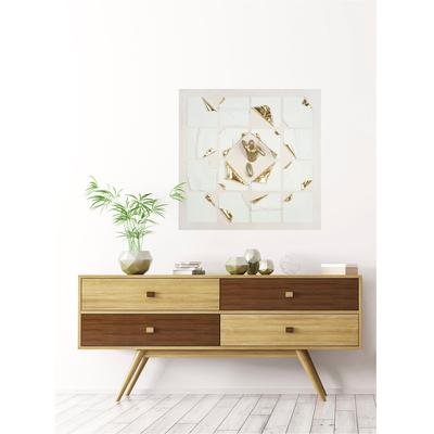 Bild mit Rahmen GILDE "Bild quadratisch Run mehrfarbig H. 100 cm", bunt (farbe bild(er): mehrfarbig), B:100cm H:100cm T:20cm, Leinwand, Bilder
