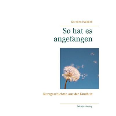 So hat es angefangen, Taschenbuch von Karolina Haiböck, BoD – Books on Demand, 978-3-7519-9763-8