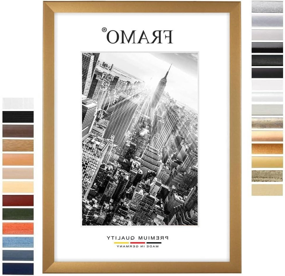 Handgemaakte houten fotolijst op maat voor posters
