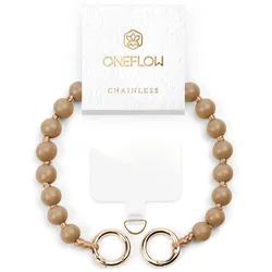 ONEFLOW Holzperlen Handyanhänger Universal – Chainless Terra Chain
