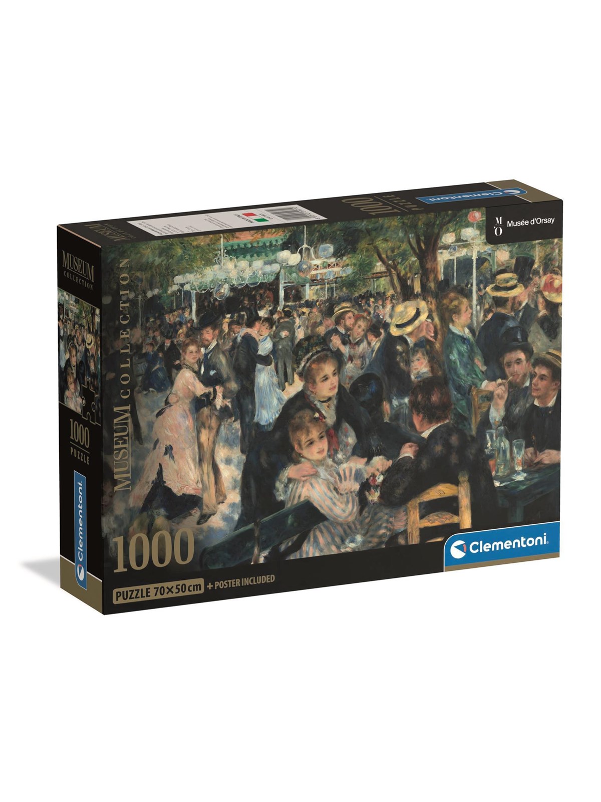 Clementoni Puzzle Museum Orsay-Bal Du Moulin, 1000-teilig 2D Puzzles