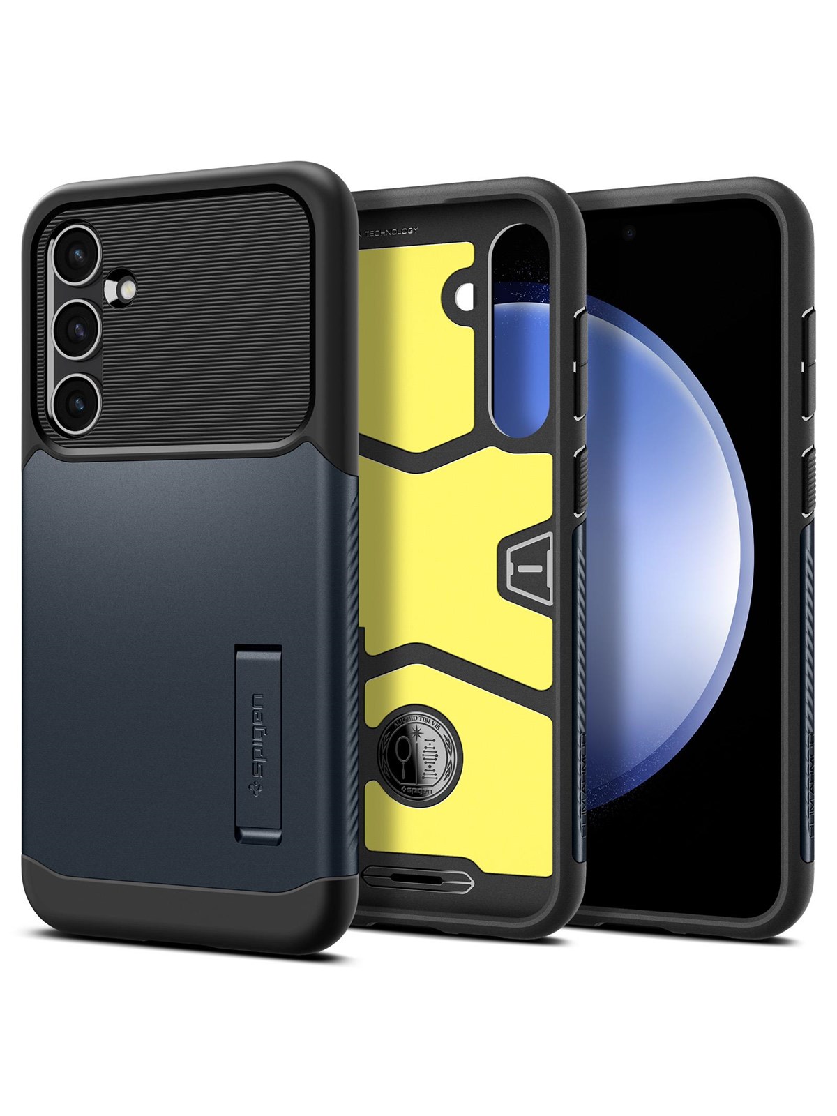 Spigen Slim Armor - metal slate - Samsung Galaxy S23 FE