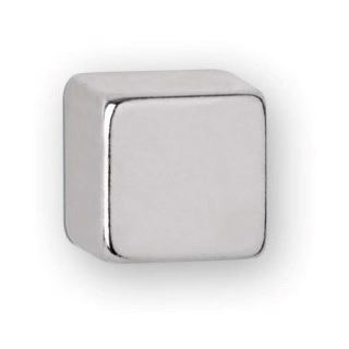 MAUL 10 Magnete silber 0,7 x 0,7 x 0,7 cm