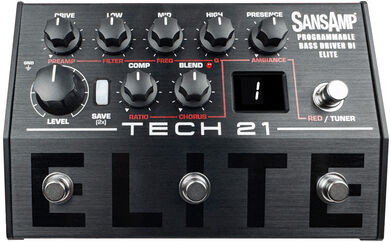 Tech 21 SansAmp Prog Bass Driver Elite