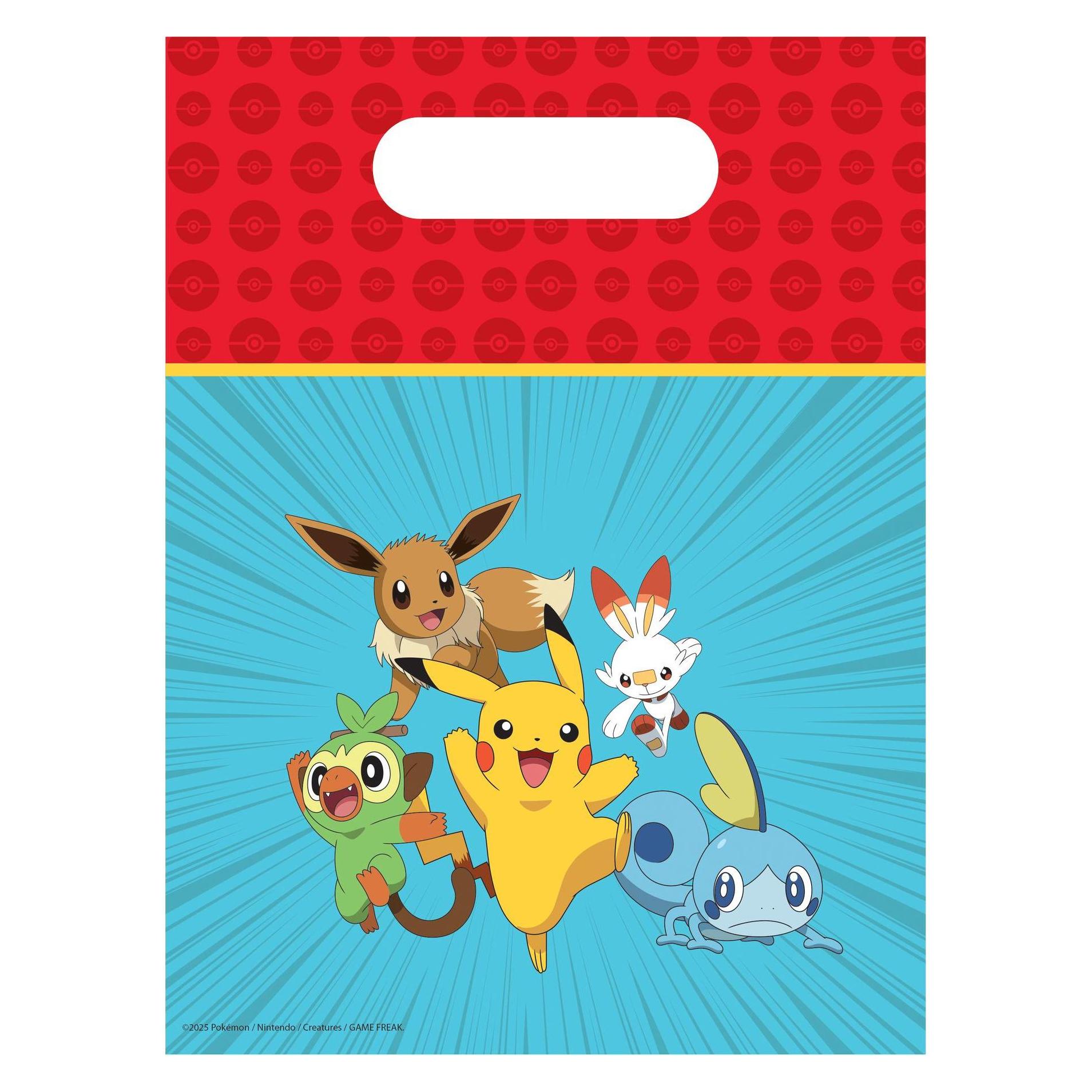 Procos Mitgebsel Tüte Pokemon (6 Stk.) (5201184984185)