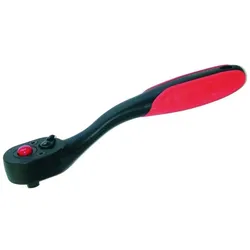SW-Stahl, Ratsche, 05899L Umschaltknarre 3/8 Zoll I feinverzahnt mit 72 Zähnen I Einsatzarretierung I ergonomi (3/8")