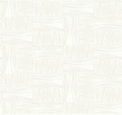 York Wallcoverings Wicker Dot Ivory Wallpaper