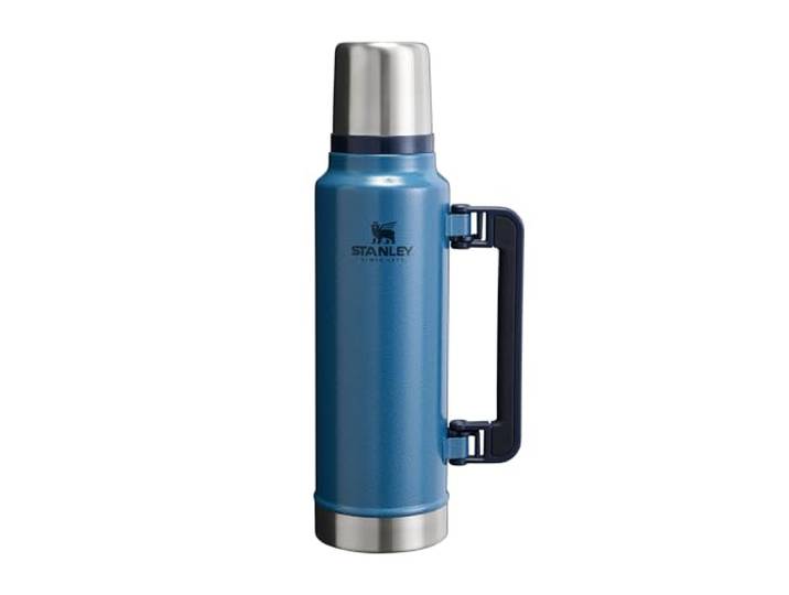 STANLEY 1913 Classic Legendary Thermosflasche 1.4L - Thermos Hält 40 Stunden Heiß Oder Kalt - Edelstahl Thermoskanne - BPA-Frei - Spülmaschinenfest - Hammertone Lake