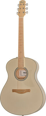 Ibanez AAM370M2E-AIB Transparent Antique White Ice Blue