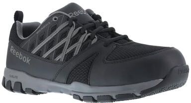 Reebok Work Sublite Work Steel Toe - Mens 9.5 Black Oxford Shoes Medium