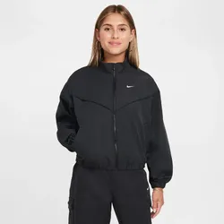 NIKE Sportswear Oversize Lightweight Trainingsjacke Mädchen 010 - black/white M (137-146 cm)