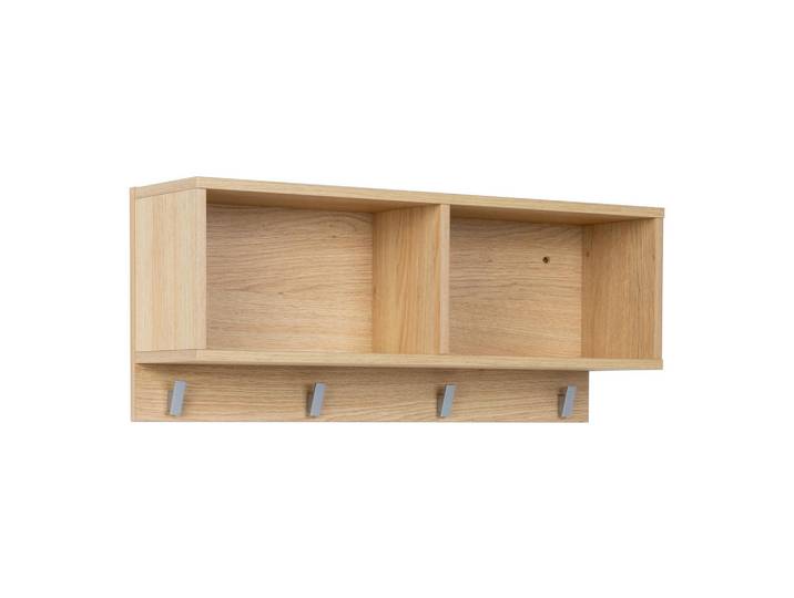 arthur berndt Wandregal Elina, Eichefarben, 78x30x20 cm, Wohnzimmer, Regale, Wandregale