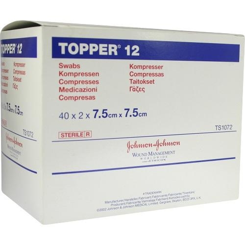 Solventum Germany GmbH Topper 12 Kompr.steril 7,5x7,5 cm 08821297