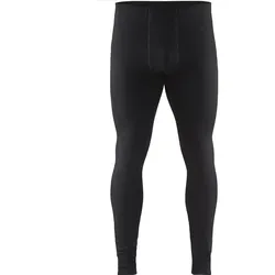 Winter Unterhose mit Merinowolle lang "1894" XWARM schwarz - M - schwarz