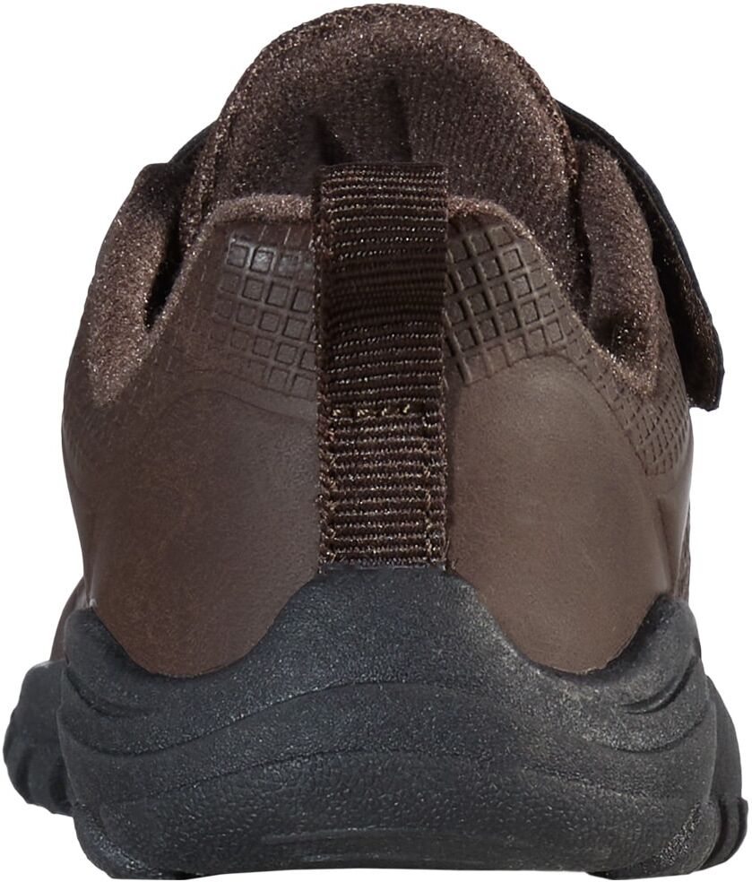 Barfußschuh LOTTO, Jungen, Gr. 25, braun (schwarz braun, schwarz), Kunstfaser, Synthetik, Schuhe Barfußschuh, - mit flexibler Sohle und extra breiter Zehenbox