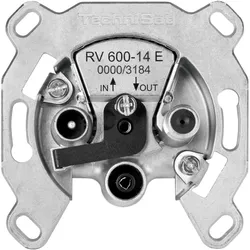 TechniSat SAT-Durchgangsdose RV600-14E