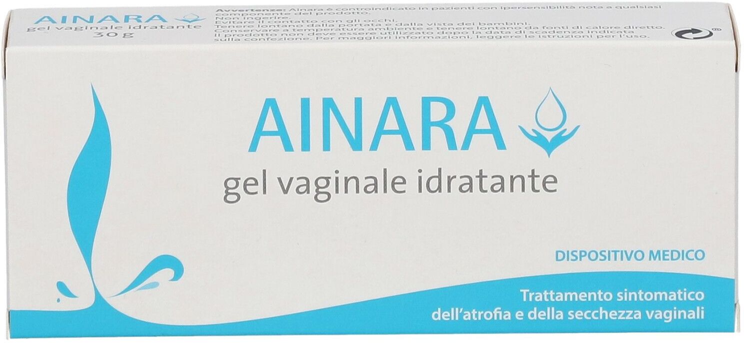 ITALFARMACO SpA Italfarmaco, Ainara Gel Vaginale Idratante con Applicatore, 30 g