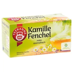 TEEKANNE Kamille-Fenchel Tee - 20 Beutel