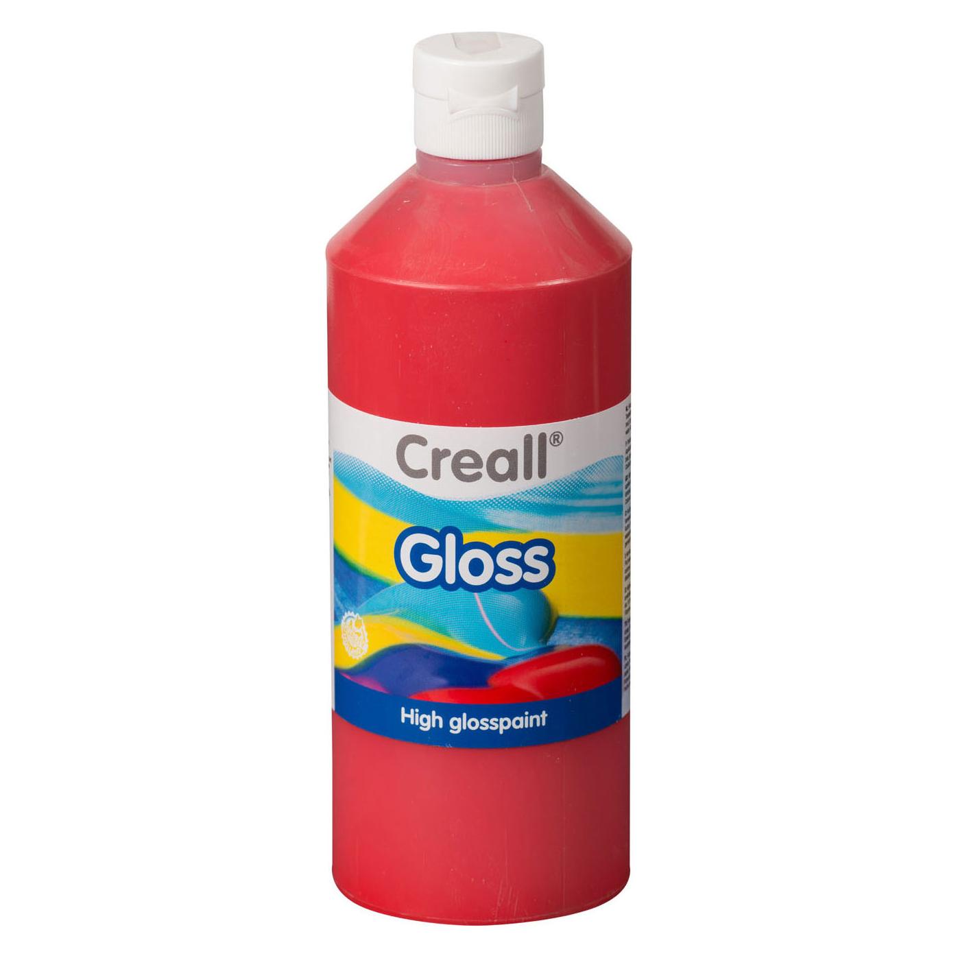 Creall Gloss Glansverf Rood, 500ml (500 ml) (20107779)