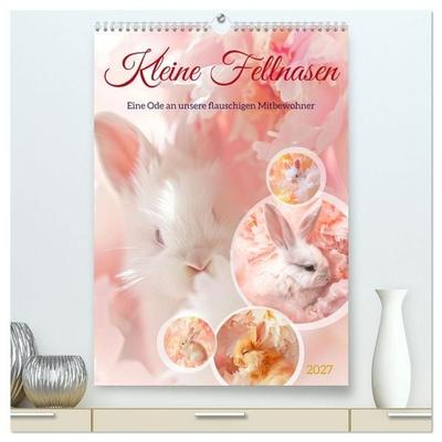 Kleine Fellnasen (hochwertiger Premium Wandkalender 2027 DIN A2 hoch), Kunstdruck in Hochglanz