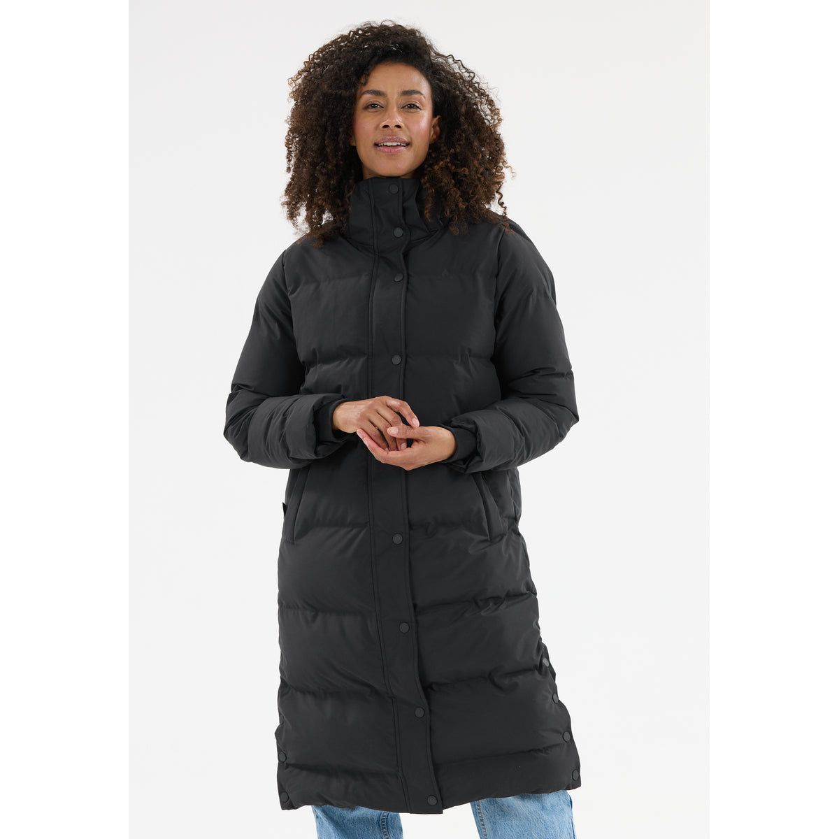 Whistler Adalee W Long Puffer Jacket black (1001) 48 W253229-1001-48