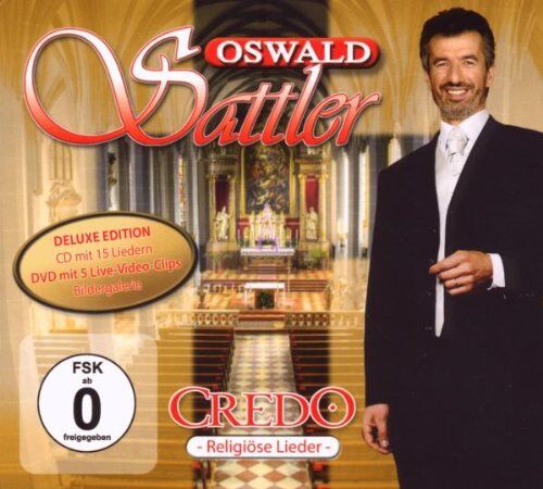 Oswald Sattler - Credo - Religiöse Lieder (Deluxe Edt.) - Preis vom 30.09.2026 09:01:18 h