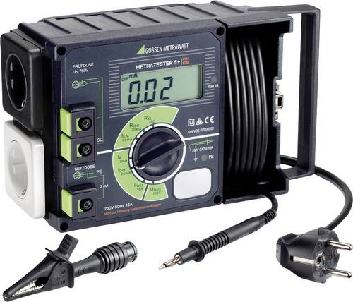 Gossen Metrawatt METRATESTER 5+ Gerätetester VDE-Norm 0701-0702