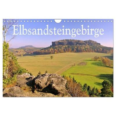 Elbsandsteingebirge (Wandkalender 2027 DIN A4 quer), CALVENDO Monatskalender