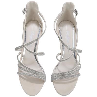 High-Heel-Pumps BUFFALO "Buffalo Damen Buffalo Makai 2 Vegan Suede", Damen, Gr. 41, beige, Textil, unifarben, Schuhe