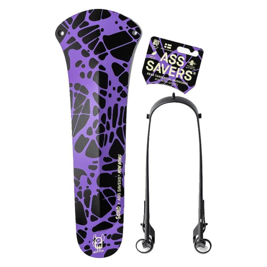 Ass Savers WGS-2 Win Wing Gravel, Spritzschutz HR, squid (Schutzblech hinten) (WGS-2-SQD)