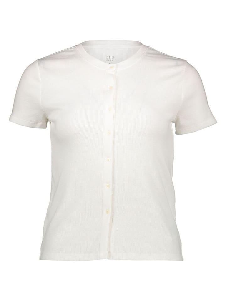 GAP Bluse in Weiß - M