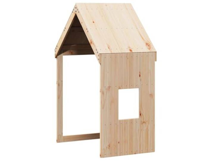 FDSAQOPT Dach für 60x89x134,5 cm Massivholz Kiefer Massivholz Kiefer, offene Seite, rustikaler Charme, nur Dach, Bett nicht enthalten