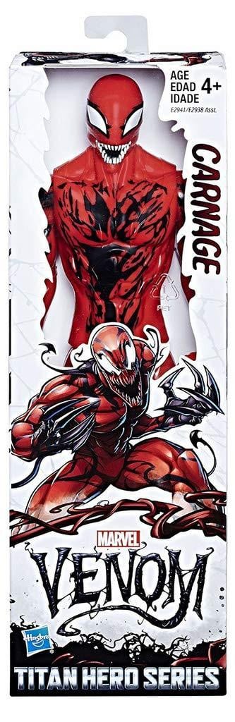 Hasbro Marvel Venom Titan Hero Serie Carnage figuur, 30 cm